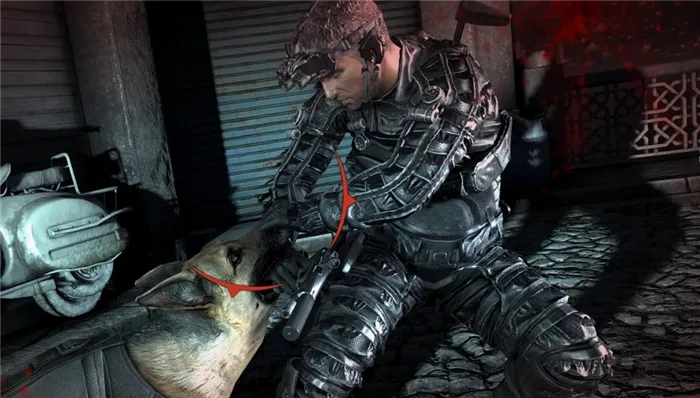 В Tom Clancy’s Splinter Cell: Blacklist вражеские собаки умеют выслеживать героя по запаху. Это вынуждает игрока постоянно менять укрытие и не засиживаться на одном месте.