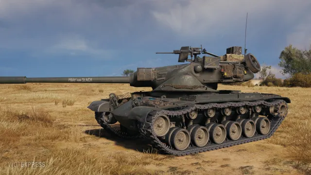 Расширенный 3D-Стиль «Хэлхаунд» Для Танка T54E1 В World Of Tanks