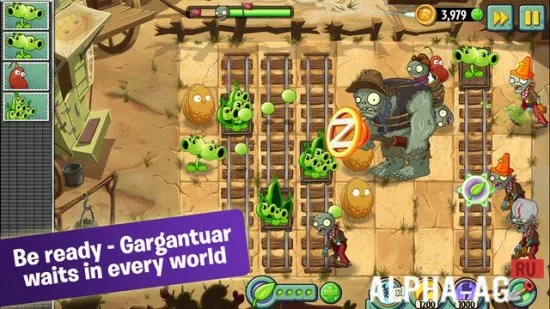 Plants vs Zombies 2 Скриншот №1