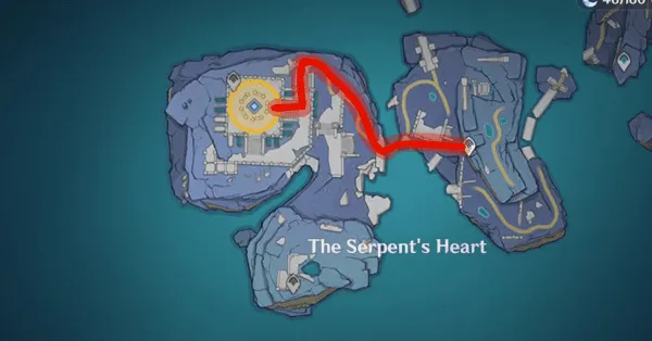 Путь к сердцу змея genshin impact