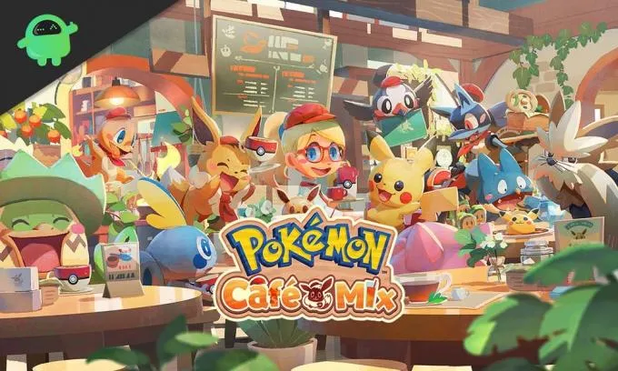 Весь список покемонов в Pokemon Cafe Mix