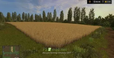 Поля на карте Россия в игре Farming Simulator 2017