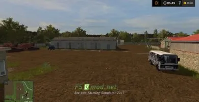 Русская карта с грязью для Farming Simulator 2017