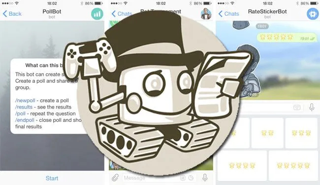 Боты Telegram - более полезны для игровых групп