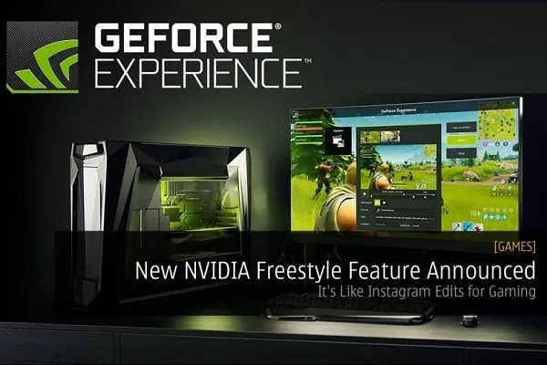Доступ к списку доступных внутриигровых фильтров при настройке NVIDIA Freestyle