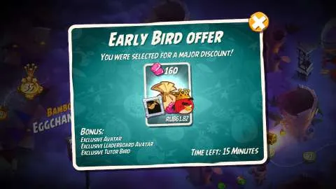 Цена успеха: как ограничить пожертвования на Angry Birds 2