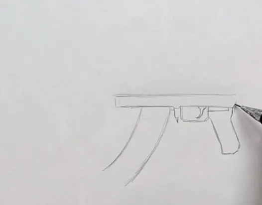 Как создать оружие и ножи из CS: шаг за шагом, нарисовать скины из карандашей KC: GO
