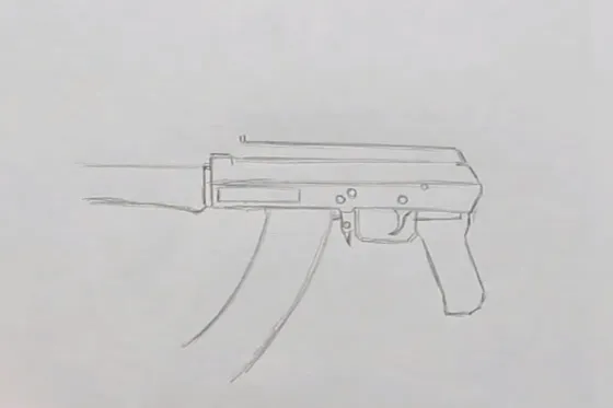 Как создать дизайн оружия и ножей CW: шаг за шагом, рисование шкурок KS: идем с карандашом