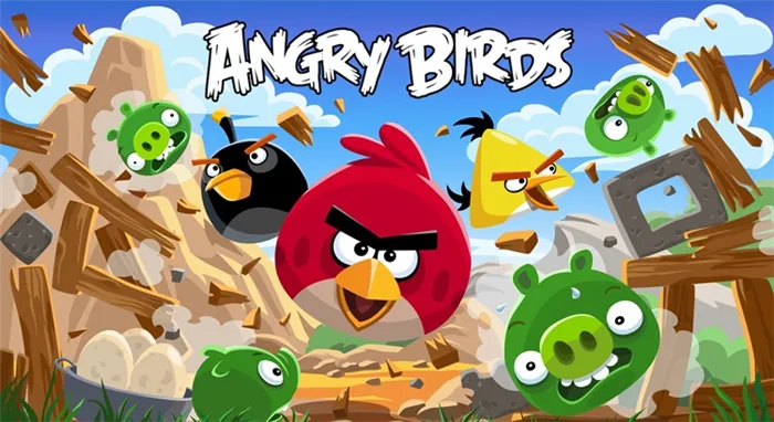 Настольная игра AngryBirds