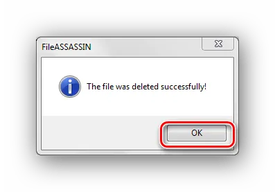 FileASSASIN uninstall Windows7