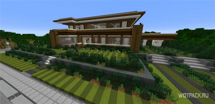 Minecraft-Современный дом