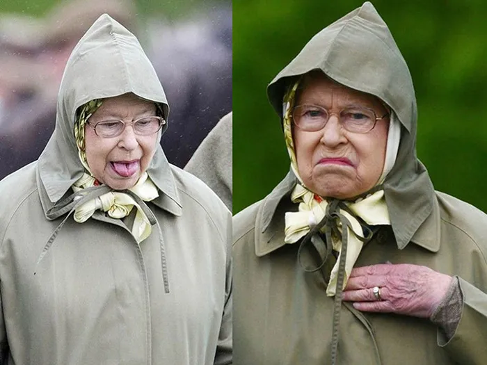 Королева Великобритании не стесняется выглядеть смешно и любит пошутить над собой.