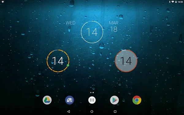 Виджет Zen Clock