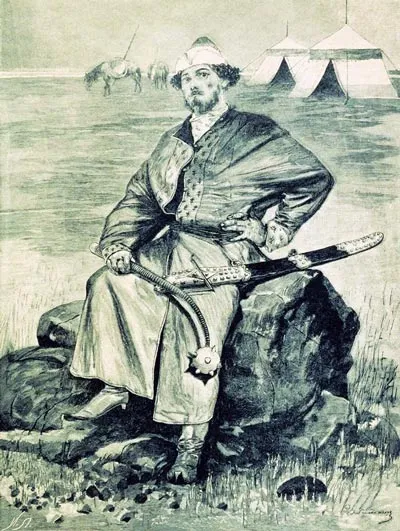Алоса Попович. 1895. Иллюстрации из книги 