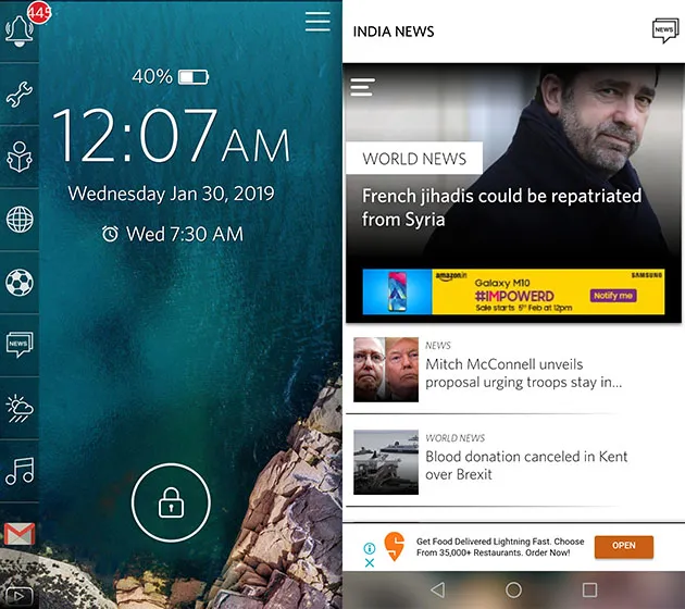  Приложения для замены экрана блокировки на Android