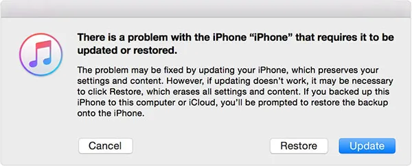 Восстановление iPhone через режим восстановления iTunes