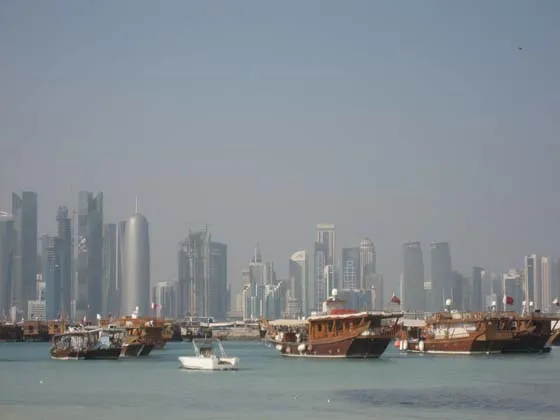 Доха. Деловые районы города
