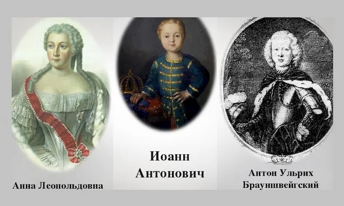 Иоанн Антонович с родителями