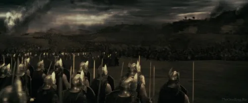 Мордор против западной армии орков
