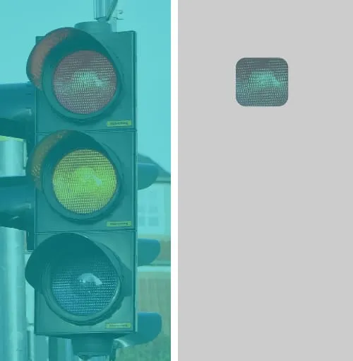 Мозг обманывает нас, заставляя видеть красный цвет на светофоре