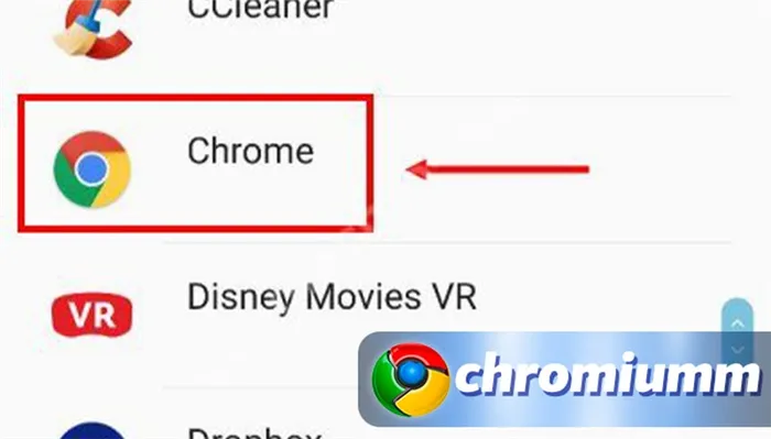 Как удалить Google Chrome с Android