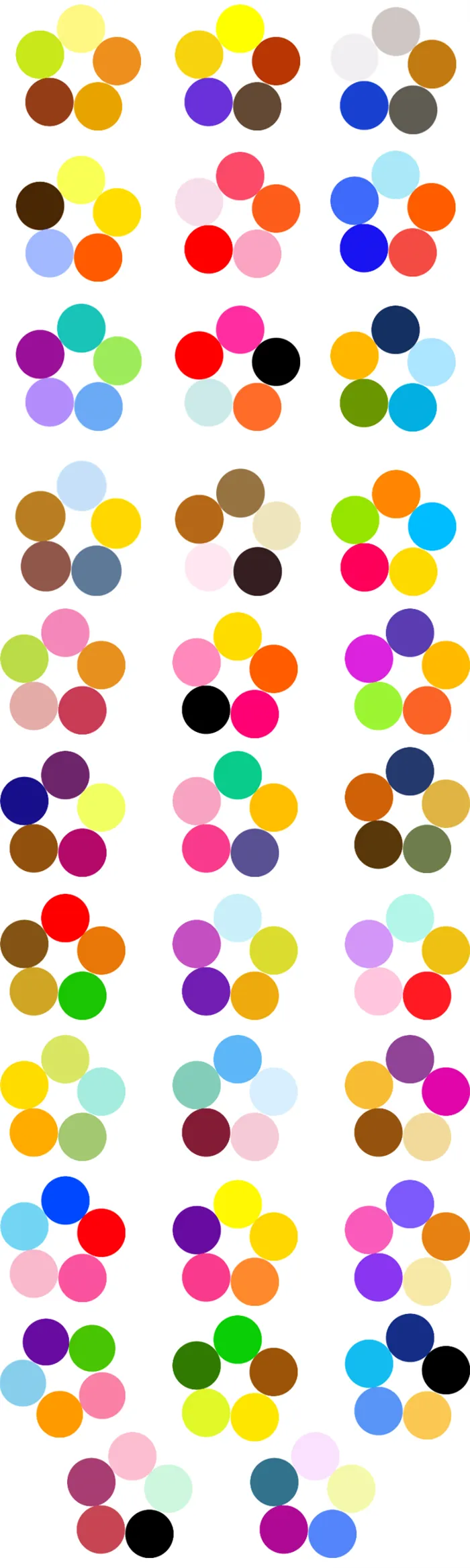 Цветовой цикл Иттена для создания цветовых комбинаций, фото № 10