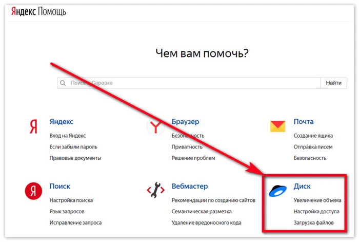 Яндекс Яндексдиск помощь помощь