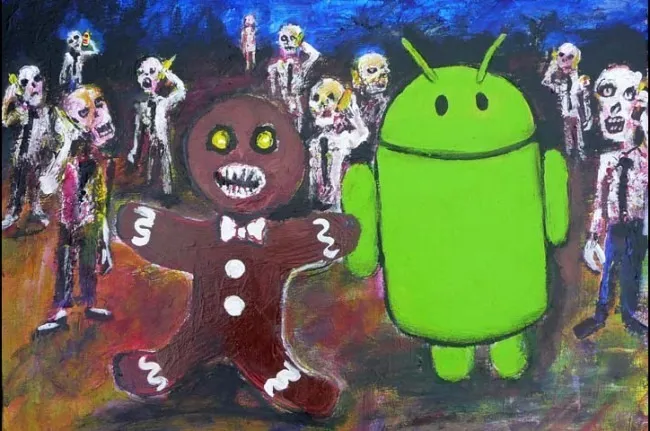 Android 2.3 Gingerbread Истерлинг