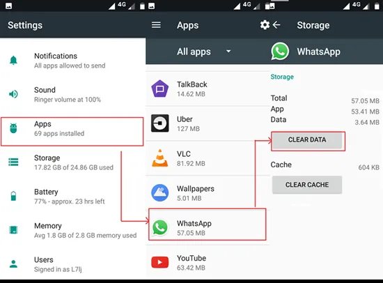 clear-whatsapp-data-on-android