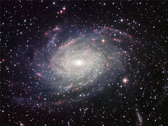 На снимке отображена похожая на нашу галактика NGC 6744