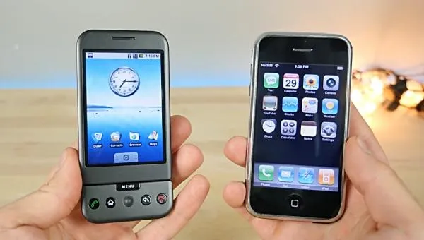 Первый смартфон на Android против первого iPhone - Смартфон - что такое и раскрытия понятия
