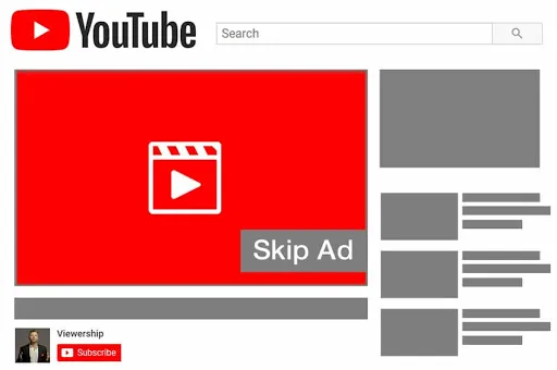 Как заблокировать рекламу внизу видео