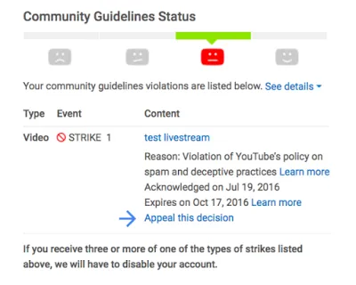 Монетизация канала YouTube: что делать, если мои права аннулированы?