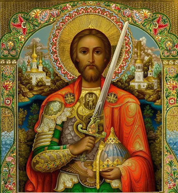 Фотография Святого Александра Невского.