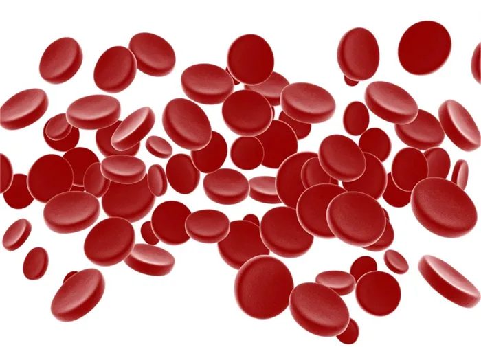 Красные кровяные тельца, включая гемоглобин