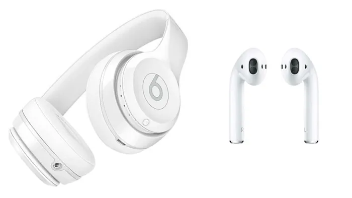 Внешние и внутренние Bluetooth-наушники. Фото: Beats/Apple