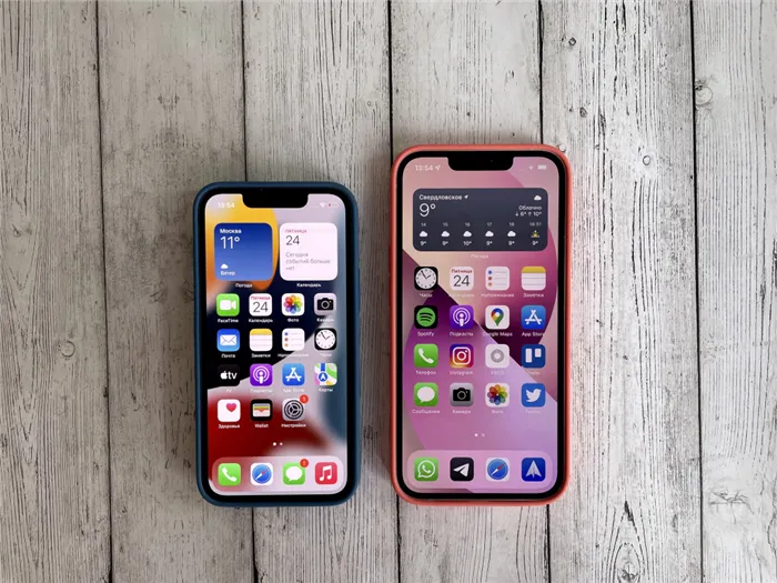 iPhone 13 и 13 Mini