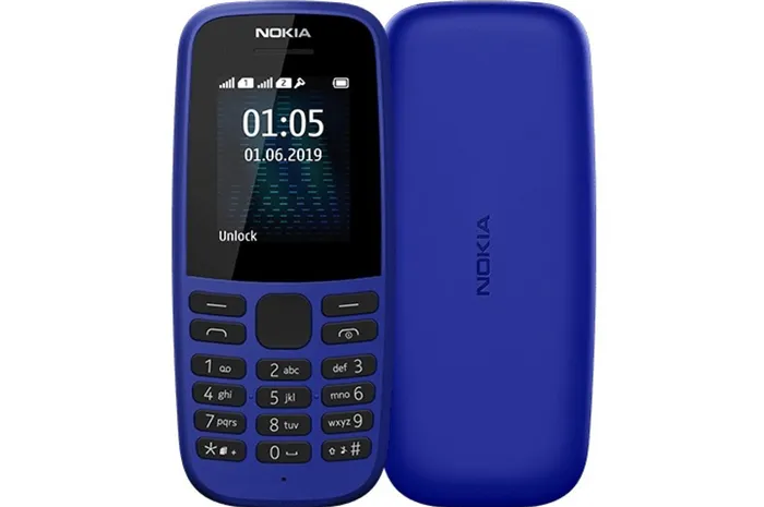 Телефон Nokia 105 с двумя SIM-картами (2017)