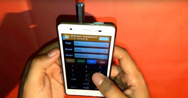 Универсальный ИК-пульт дистанционного управления со смартфона