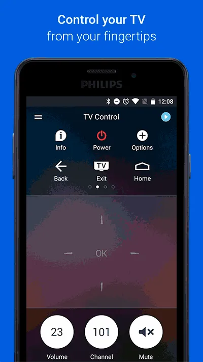 Пульт дистанционного управления телевизором Philips для Android