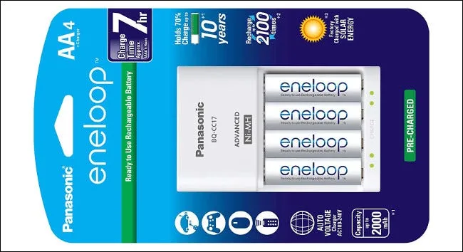 Аккумуляторная батарея AA Panasonic Eneloop