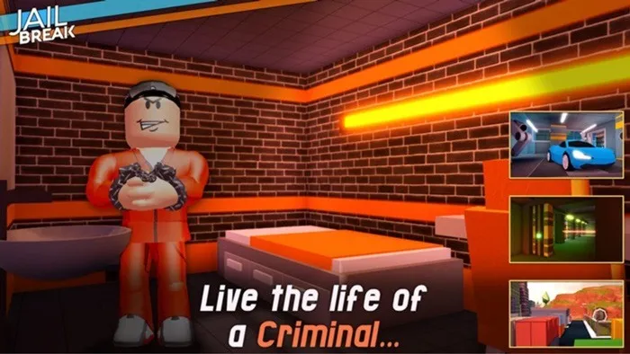 MinecraftvsRoblox побег из тюрьмы геймплей