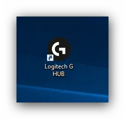 Запустите программу конфигурации для настройки мыши Logitech через GHUB