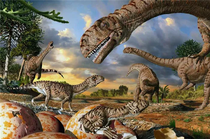 Откуда взялись динозавры?